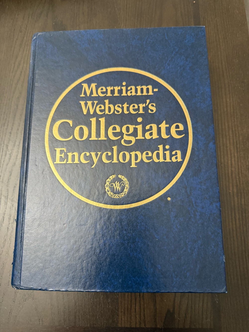 Collegiate Encyclopedia Hardcover in Blue